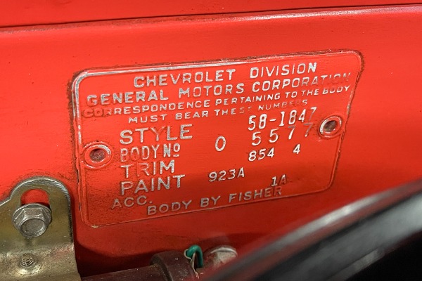 For Sale Used 1958 Chevrolet Impala Rio Red, Tri-Tone Int, 348 Tri-Power | American Dream Machines Des Moines IA 50309