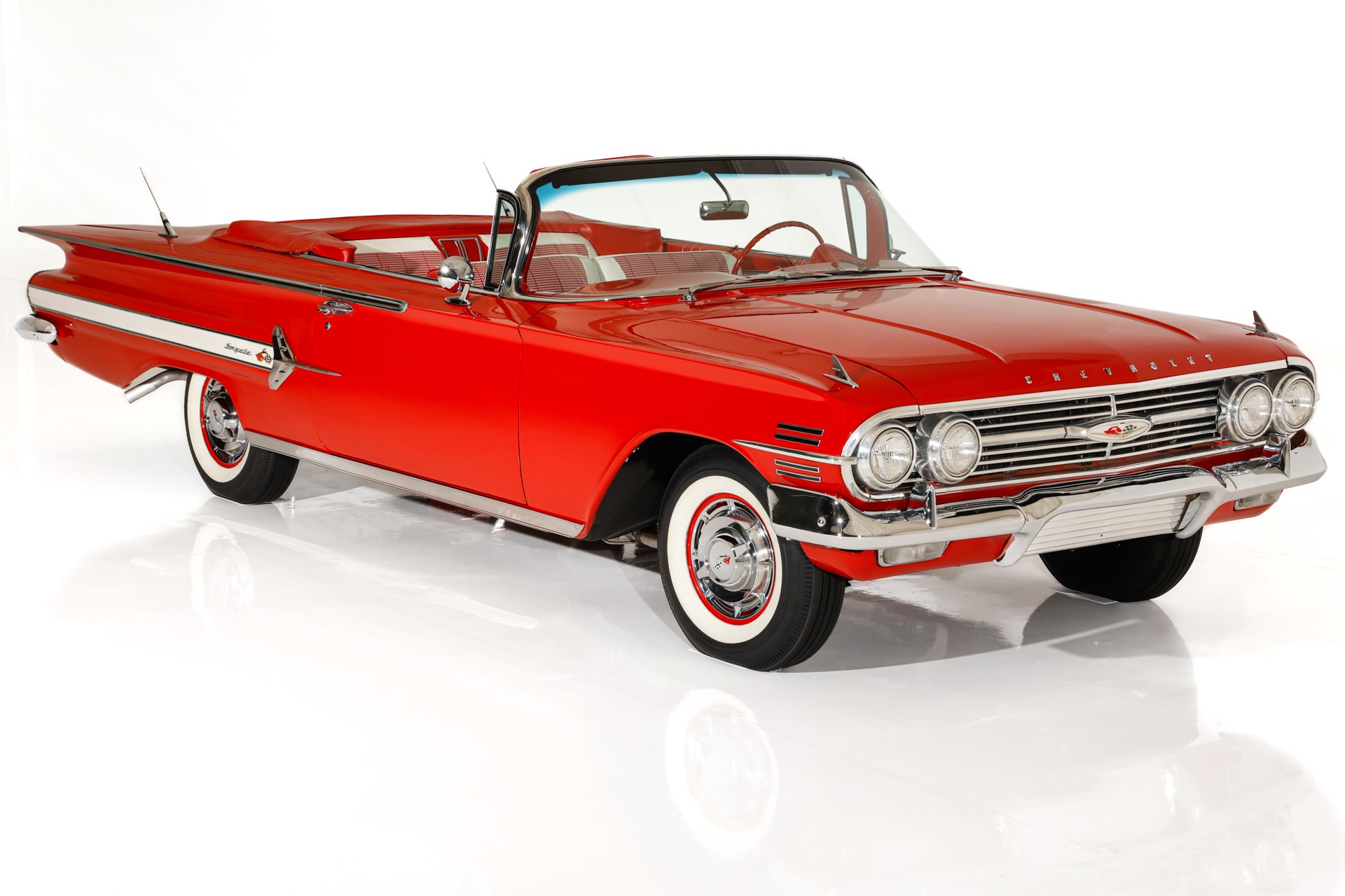 For Sale Used 1960 Chevrolet Impala Convertible 348 Tri-Power 4-Speed | American Dream Machines Des Moines IA 50309