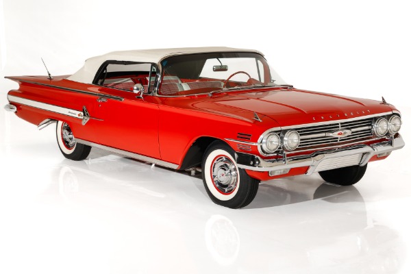 For Sale Used 1960 Chevrolet Impala Convertible 348 Tri-Power 4-Speed | American Dream Machines Des Moines IA 50309