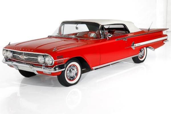 For Sale Used 1960 Chevrolet Impala Convertible 348 Tri-Power 4-Speed | American Dream Machines Des Moines IA 50309