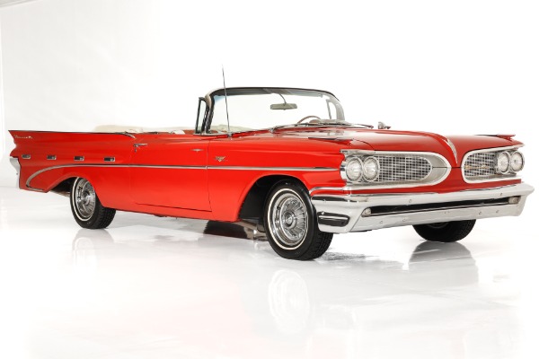 For Sale Used 1959 Pontiac Bonneville 389 Tri-Power, Strato-Star Interior | American Dream Machines Des Moines IA 50309