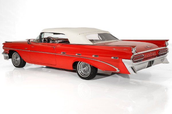 For Sale Used 1959 Pontiac Bonneville 389 Tri-Power, Strato-Star Interior | American Dream Machines Des Moines IA 50309