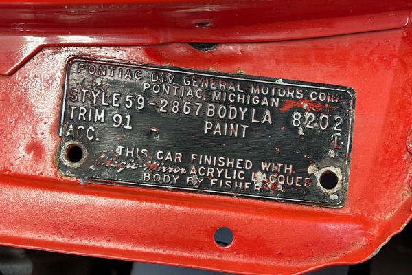 For Sale Used 1959 Pontiac Bonneville 389 Tri-Power, Strato-Star Interior | American Dream Machines Des Moines IA 50309