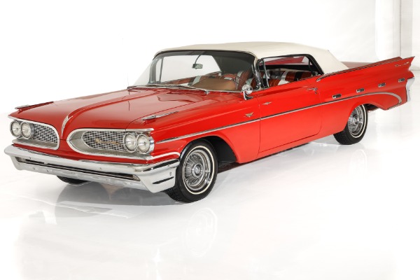 For Sale Used 1959 Pontiac Bonneville 389 Tri-Power, Strato-Star Interior | American Dream Machines Des Moines IA 50309