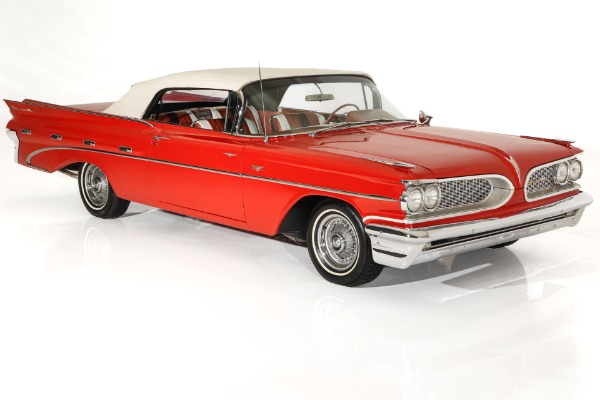 For Sale Used 1959 Pontiac Bonneville 389 Tri-Power, Strato-Star Interior | American Dream Machines Des Moines IA 50309