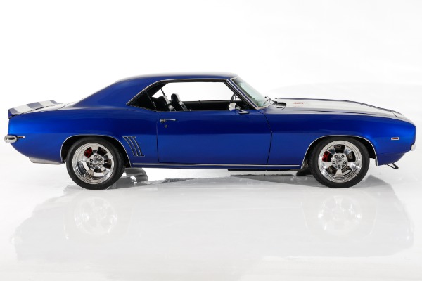 For Sale Used 1969 Chevrolet Camaro Electric Blue 427, 5-Speed AC PS | American Dream Machines Des Moines IA 50309