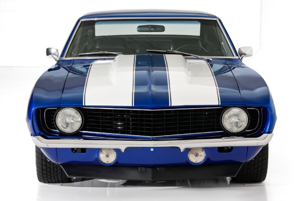 For Sale Used 1969 Chevrolet Camaro Electric Blue 427, 5-Speed AC PS | American Dream Machines Des Moines IA 50309