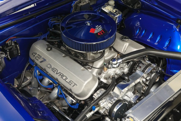 For Sale Used 1969 Chevrolet Camaro Electric Blue 427, 5-Speed AC PS | American Dream Machines Des Moines IA 50309