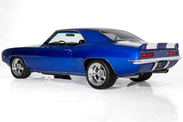 For Sale Used 1969 Chevrolet Camaro Electric Blue 427, 5-Speed AC PS | American Dream Machines Des Moines IA 50309
