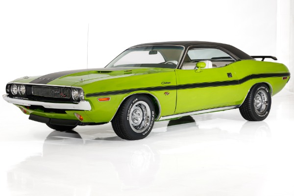 For Sale Used 1970 Dodge Challenger Rotisserie Restored 440/375 PDB PS | American Dream Machines Des Moines IA 50309