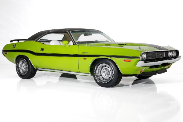 For Sale Used 1970 Dodge Challenger Rotisserie Restored 440/375 PDB PS | American Dream Machines Des Moines IA 50309