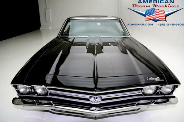 1969 Chevrolet Chevelle, Real SS, 396 V8 BLack, Vintage AC