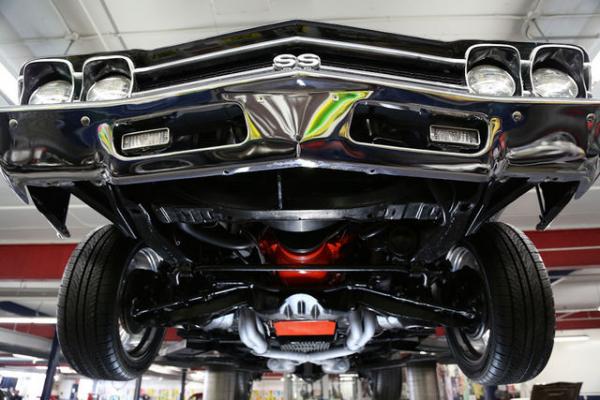 For Sale Used 1969 Chevrolet Chevelle, Real SS, 396 V8 BLack, Vintage AC | American Dream Machines Des Moines IA 50309