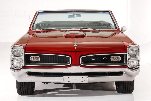 For Sale Used 1966 Pontiac GTO 389 Tri-Power, PDB PS Auto, Chrome PHS | American Dream Machines Des Moines IA 50309