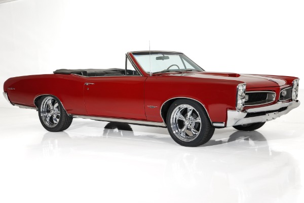 For Sale Used 1966 Pontiac GTO 389 Tri-Power, PDB PS Auto, Chrome PHS | American Dream Machines Des Moines IA 50309