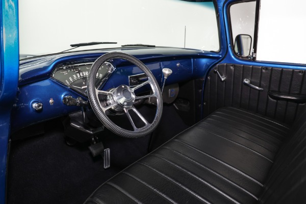 For Sale Used 1956 Chevrolet 3100 Electric Blue Show Truck 454 PS PB | American Dream Machines Des Moines IA 50309
