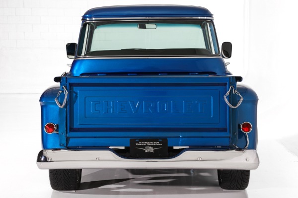 For Sale Used 1956 Chevrolet 3100 Electric Blue Show Truck 454 PS PB | American Dream Machines Des Moines IA 50309