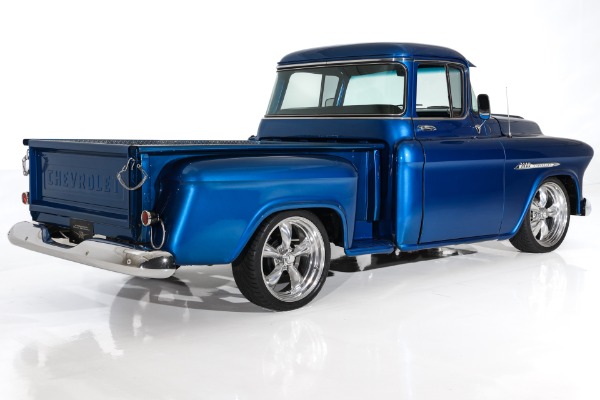 For Sale Used 1956 Chevrolet 3100 Electric Blue Show Truck 454 PS PB | American Dream Machines Des Moines IA 50309