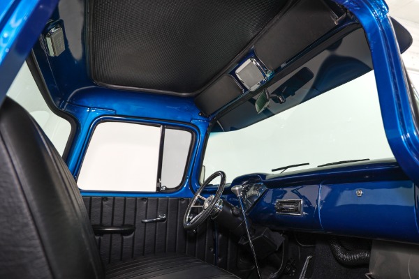 For Sale Used 1956 Chevrolet 3100 Electric Blue Show Truck 454 PS PB | American Dream Machines Des Moines IA 50309