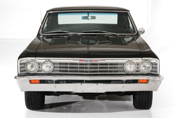For Sale Used 1967 Chevrolet Chevelle Beautiful Black Paint, New black interior, #s Matching  283 PS PB | American Dream Machines Des Moines IA 50309