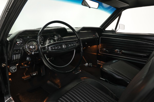 For Sale Used 1968 Ford Mustang Raven Black GT 390 S-Code  4-Spd PS PB | American Dream Machines Des Moines IA 50309