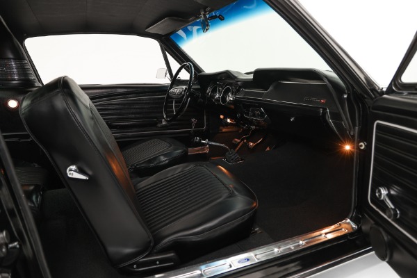 For Sale Used 1968 Ford Mustang Raven Black GT 390 S-Code  4-Spd PS PB | American Dream Machines Des Moines IA 50309