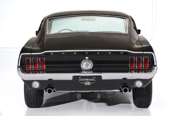 For Sale Used 1968 Ford Mustang Raven Black GT 390 S-Code  4-Spd PS PB | American Dream Machines Des Moines IA 50309