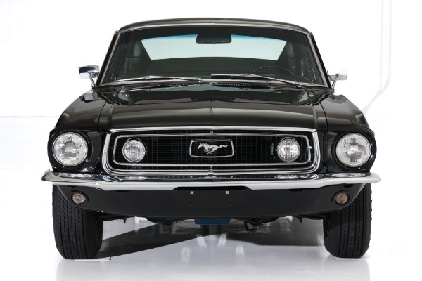 For Sale Used 1968 Ford Mustang Raven Black GT 390 S-Code  4-Spd PS PB | American Dream Machines Des Moines IA 50309