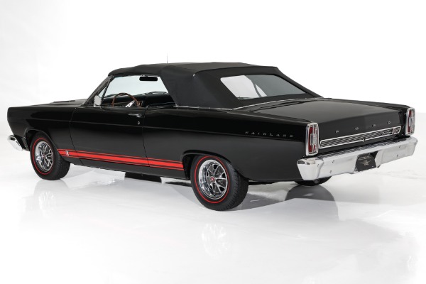 For Sale Used 1966 Ford Fairlane Triple Black GT 390, 4-Speed, New Piaint | American Dream Machines Des Moines IA 50309