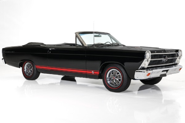 For Sale Used 1966 Ford Fairlane Triple Black GT 390, 4-Speed, New Piaint | American Dream Machines Des Moines IA 50309
