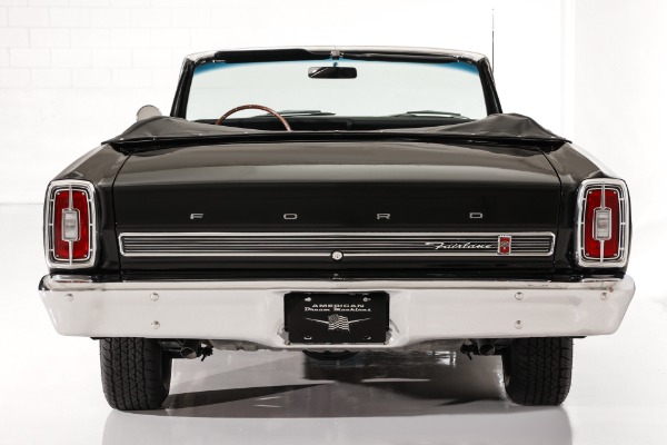For Sale Used 1966 Ford Fairlane Triple Black GT 390, 4-Speed, New Piaint | American Dream Machines Des Moines IA 50309