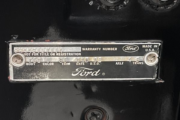 For Sale Used 1966 Ford Fairlane Triple Black GT 390, 4-Speed, New Piaint | American Dream Machines Des Moines IA 50309