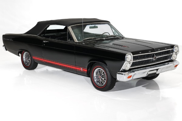 For Sale Used 1966 Ford Fairlane Triple Black GT 390, 4-Speed, New Piaint | American Dream Machines Des Moines IA 50309