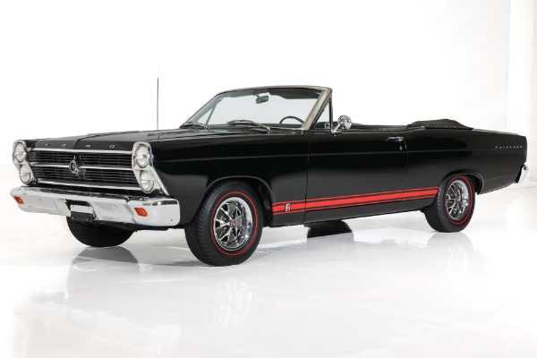 For Sale Used 1966 Ford Fairlane Triple Black GT 390, 4-Speed, New Piaint | American Dream Machines Des Moines IA 50309