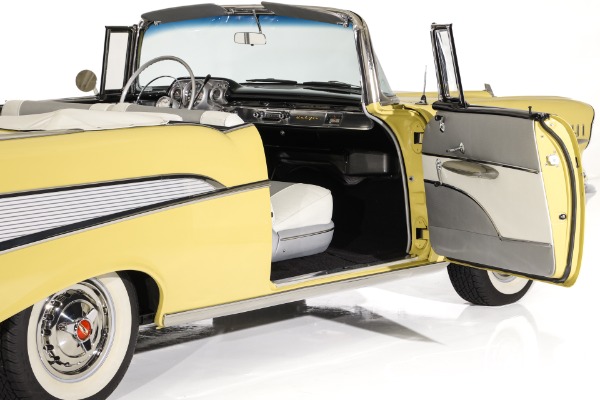 For Sale Used 1957 Chevrolet Bel Air Rare Colors, 283 Power Pac 4BBl Auto PB | American Dream Machines Des Moines IA 50309