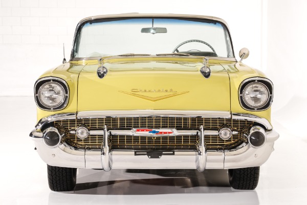 For Sale Used 1957 Chevrolet Bel Air Rare Colors, 283 Power Pac 4BBl Auto PB | American Dream Machines Des Moines IA 50309