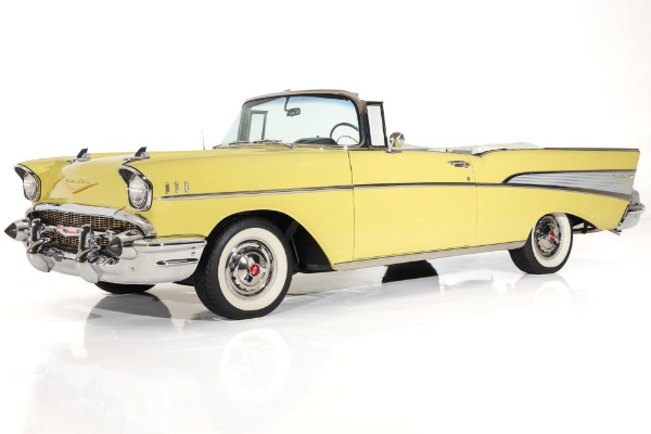 For Sale Used 1957 Chevrolet Bel Air Rare Colors, 283 Power Pac 4BBl Auto PB | American Dream Machines Des Moines IA 50309