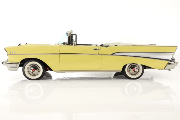 For Sale Used 1957 Chevrolet Bel Air Rare Colors, 283 Power Pac 4BBl Auto PB | American Dream Machines Des Moines IA 50309