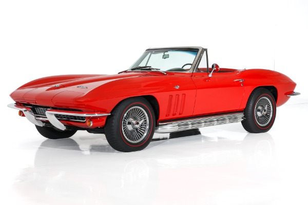 For Sale Used 1965 Chevrolet Corvette #s Match 327, 4-Speed KO Rims | American Dream Machines Des Moines IA 50309