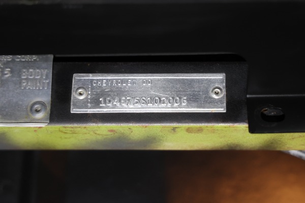 For Sale Used 1965 Chevrolet Corvette #s Match 327, 4-Speed KO Rims | American Dream Machines Des Moines IA 50309