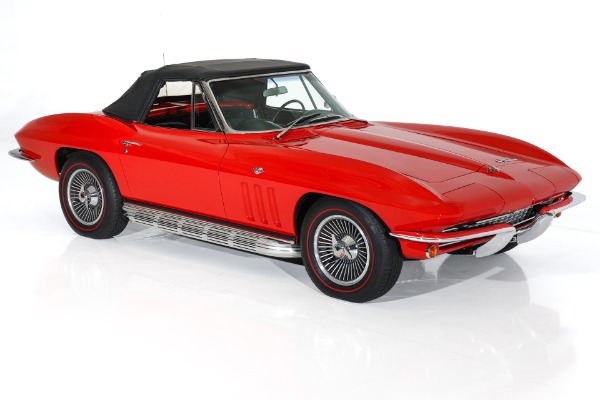 For Sale Used 1965 Chevrolet Corvette #s Match 327, 4-Speed KO Rims | American Dream Machines Des Moines IA 50309