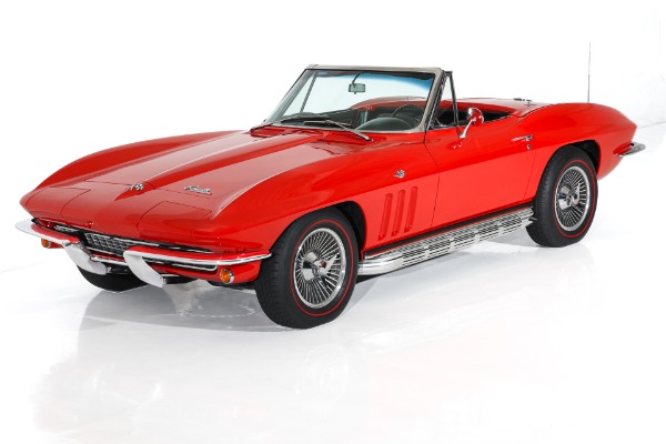 For Sale Used 1965 Chevrolet Corvette #s Match 327, 4-Speed KO Rims | American Dream Machines Des Moines IA 50309