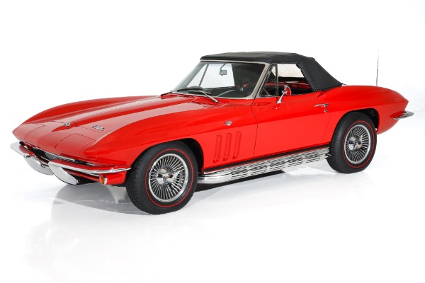 For Sale Used 1965 Chevrolet Corvette #s Match 327, 4-Speed KO Rims | American Dream Machines Des Moines IA 50309