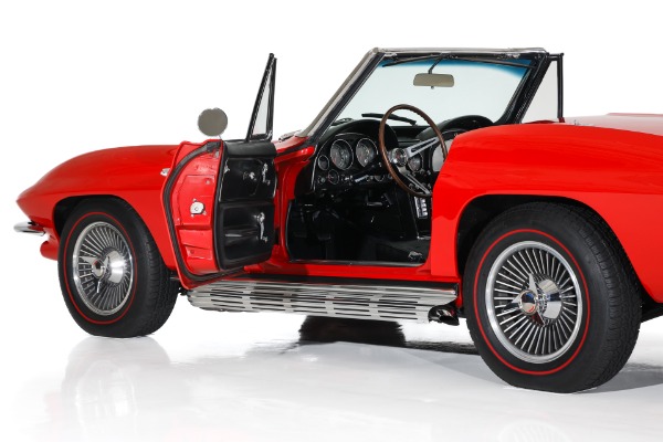 For Sale Used 1965 Chevrolet Corvette #s Match 327, 4-Speed KO Rims | American Dream Machines Des Moines IA 50309
