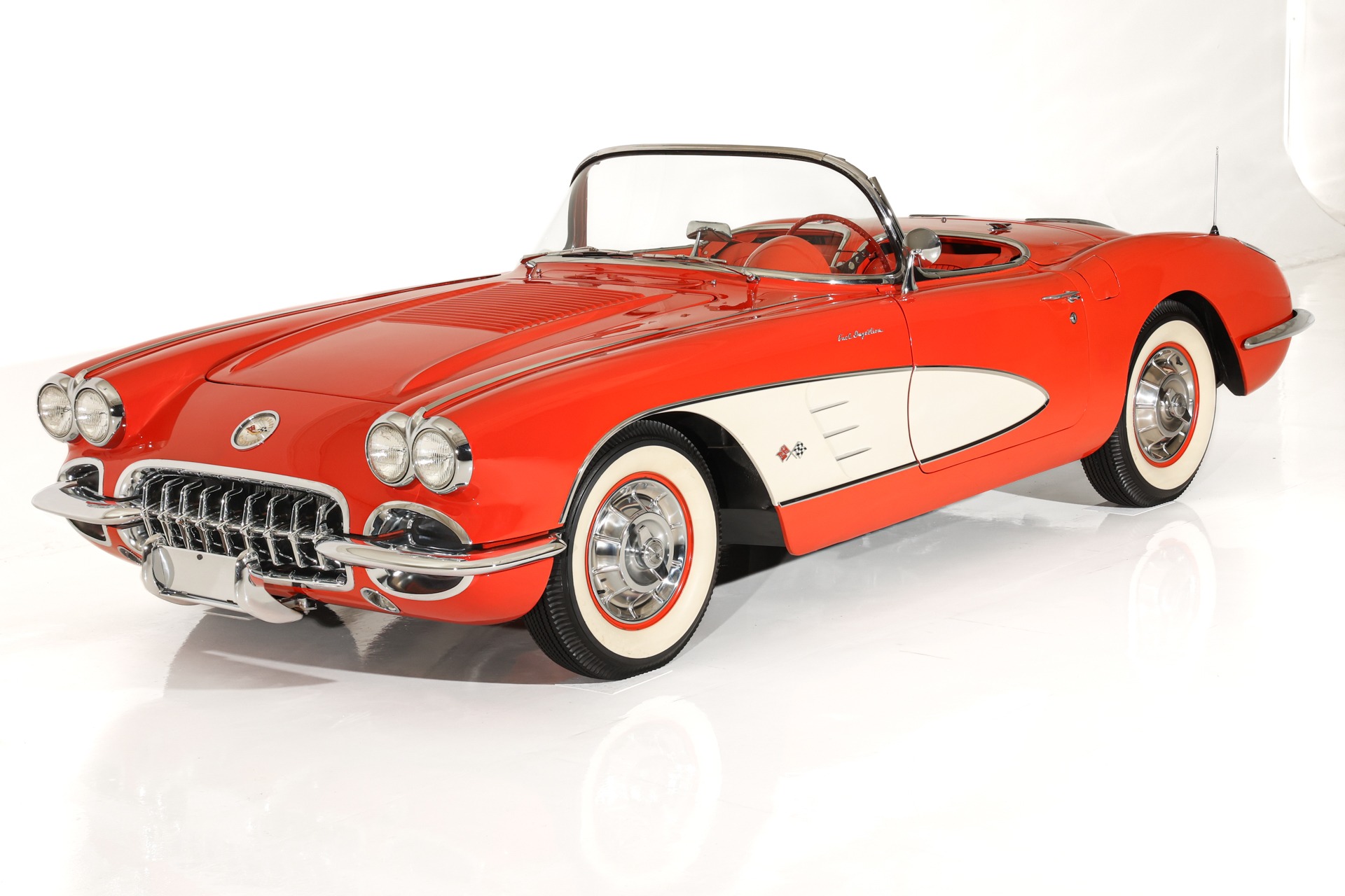 For Sale Used 1958 Chevrolet Corvette Fuelie, Extensive Resoration | American Dream Machines Des Moines IA 50309
