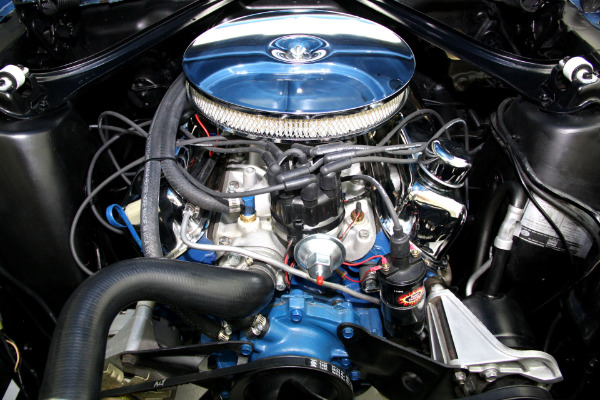 For Sale Used 1967 Ford Mustang Convertible Acapulco Blue, New 302 Engine | American Dream Machines Des Moines IA 50309