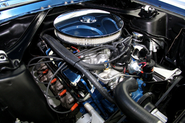 For Sale Used 1967 Ford Mustang Convertible Acapulco Blue, New 302 Engine | American Dream Machines Des Moines IA 50309