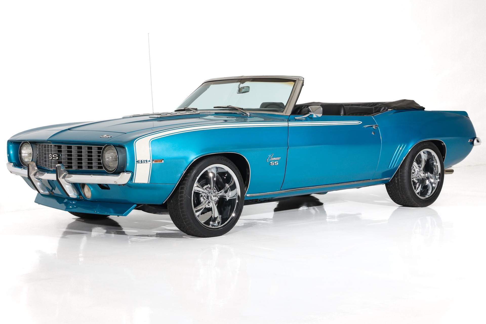 For Sale Used 1969 Chevrolet Camaro SS Options 4-Speed Ridler Chrome | American Dream Machines Des Moines IA 50309