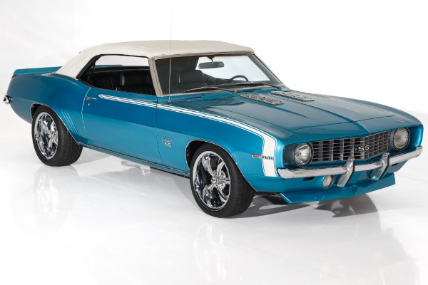 For Sale Used 1969 Chevrolet Camaro SS Options 4-Speed Ridler Chrome | American Dream Machines Des Moines IA 50309
