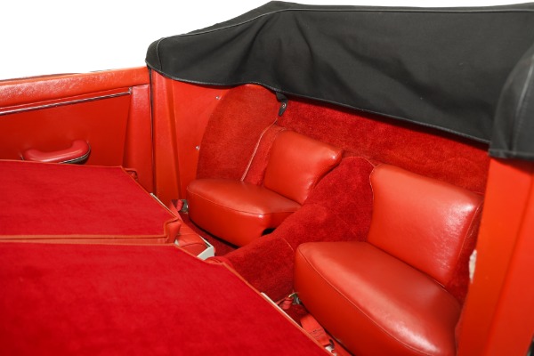 For Sale Used 1959 Jaguar XK150 Convertible, Red Leather, 4-Speed | American Dream Machines Des Moines IA 50309